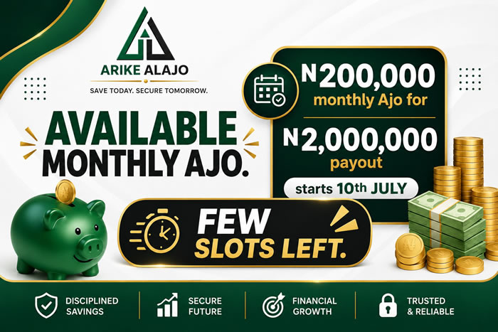 AVAILABLE MONTHLY AJO.  
